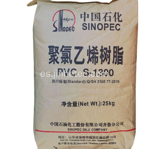 Resina de PVC a base de etileno marca Sinopec S1300 K71